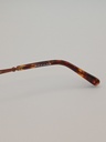 ROCHAS PW/LAMYEU/R09169/G Eyewear Eyeglasses/Prescription Clear Semi-Rimless Rectangle Unisex Standard Barrel Hinge Brown Metal, Plastic - Image 3