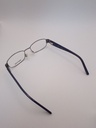Rochas PW/LAMYEU/R09092/M Eyewear Eyeglasses/Prescription Clear Full-Rim Rectangle Men Standard Barrel Hinge Silver Metal - Image 4
