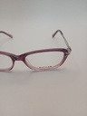 ROCHAS R09170/P C03 Eyewear Eyeglasses/Prescription Clear Full-Rim Rectangle Women Standard Barrel Hinge Purple Plastic, Metal - Image 2