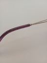 ROCHAS R09170/P C03 Eyewear Eyeglasses/Prescription Clear Full-Rim Rectangle Women Standard Barrel Hinge Purple Plastic, Metal - Image 4
