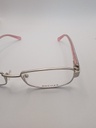 Rochas PW/LAMYEU/R09162/M C04 SILVER 50-17 Eyewear Eyeglasses/Prescription Clear Semi-Rimless Rectangle Women Standard Barrel Hinge Silver Metal, Plastic - Image 2