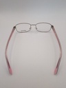 Rochas PW/LAMYEU/R09162/M C04 SILVER 50-17 Eyewear Eyeglasses/Prescription Clear Semi-Rimless Rectangle Women Standard Barrel Hinge Silver Metal, Plastic - Image 5