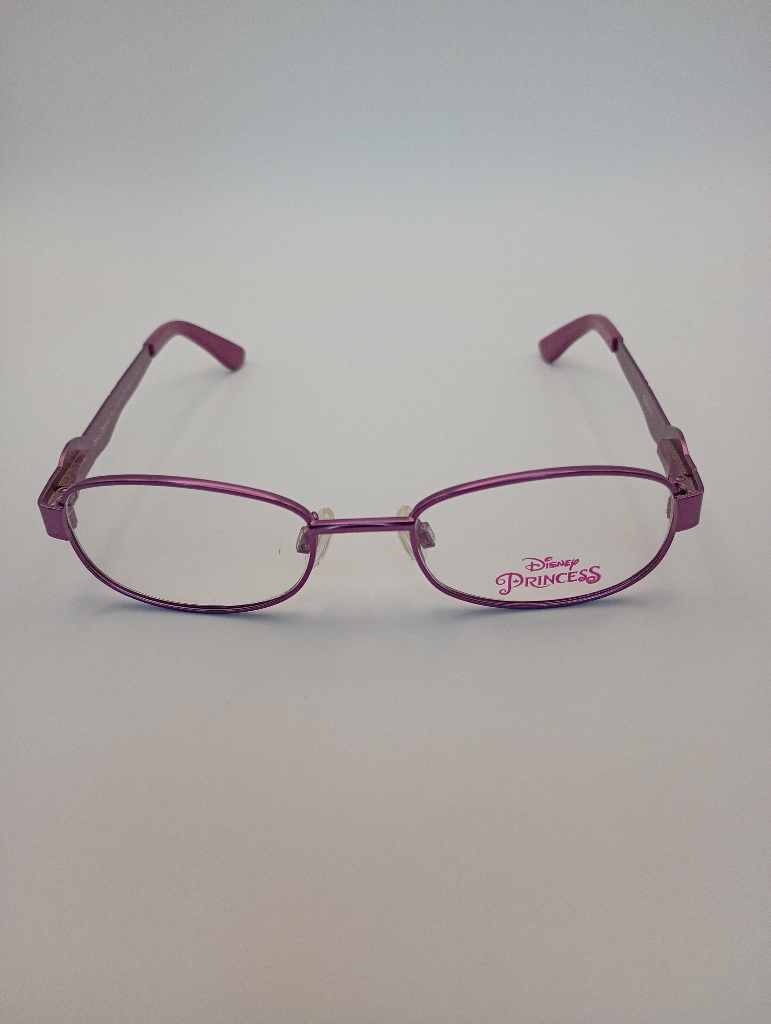 Disney Princess KGANT/RAPUNZEL02/M Eyewear Eyeglasses/Prescription Clear Full-Rim Oval Kids Standard Barrel Hinge Purple Metal - Image 2