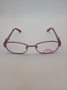 Disney Princess KGANT/RAPUNZEL02/M Eyewear Eyeglasses/Prescription Clear Full-Rim Oval Kids Standard Barrel Hinge Purple Metal - Image 2