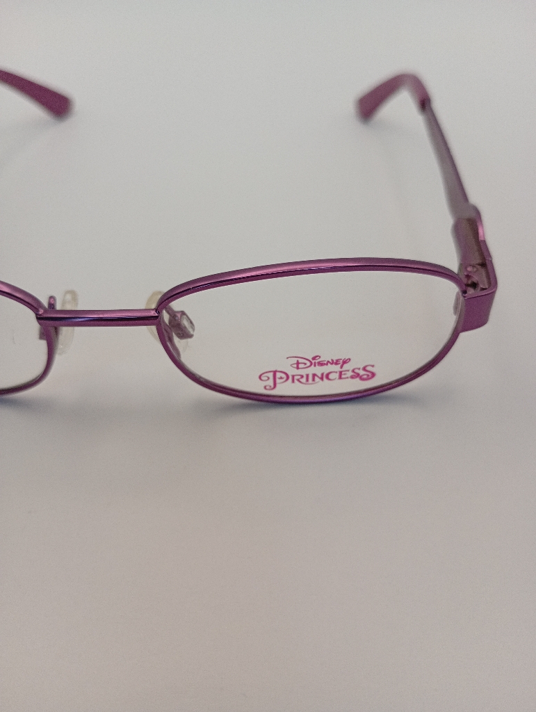 Disney Princess KGANT/RAPUNZEL02/M Eyewear Eyeglasses/Prescription Clear Full-Rim Oval Kids Standard Barrel Hinge Purple Metal - Image 3
