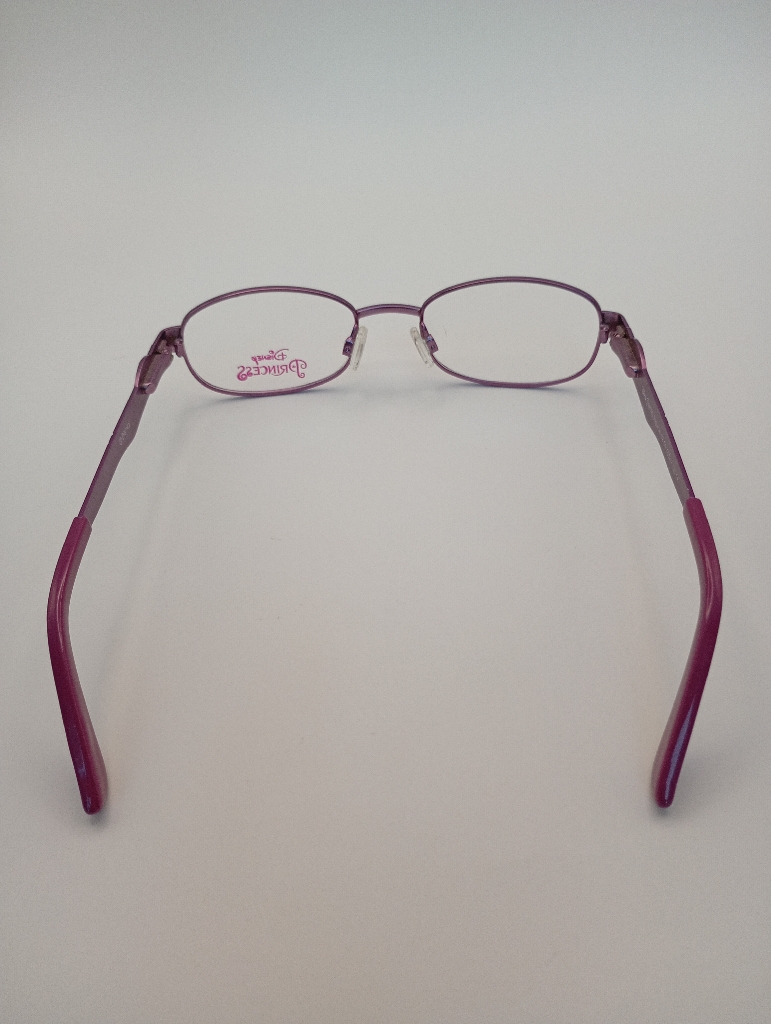 Disney Princess KGANT/RAPUNZEL02/M Eyewear Eyeglasses/Prescription Clear Full-Rim Oval Kids Standard Barrel Hinge Purple Metal - Image 5
