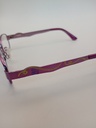 Disney Princess KGANT/RAPUNZEL02/M Eyewear Eyeglasses/Prescription Clear Full-Rim Oval Kids Standard Barrel Hinge Purple Metal - Image 6