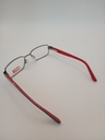Marvel KB/INT/AVENGERS01/M C1 GUN 47-16 Eyewear Eyeglasses/Prescription Clear Semi-Rimless Rectangle Unisex Standard Barrel Hinge Gray Metal, Plastic - Image 5