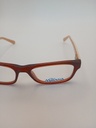 Disney MOANA01 Eyewear Eyeglasses/Prescription Clear Full-Rim Rectangle Kids Standard Barrel Hinge Brown Plastic - Image 2