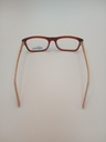 Disney MOANA01 Eyewear Eyeglasses/Prescription Clear Full-Rim Rectangle Kids Standard Barrel Hinge Brown Plastic - Image 3