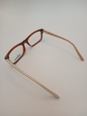 Disney MOANA01 Eyewear Eyeglasses/Prescription Clear Full-Rim Rectangle Kids Standard Barrel Hinge Brown Plastic - Image 4