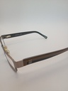 Lambretta LAM0029/M C1 GUN 54-17 Eyewear Eyeglasses/Prescription Clear Full-Rim Rectangle Unisex Standard Barrel Hinge Gray Metal, Plastic - Image 2