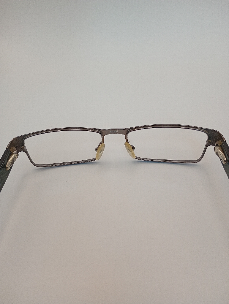 Lambretta LAM0029/M C1 GUN 54-17 Eyewear Eyeglasses/Prescription Clear Full-Rim Rectangle Unisex Standard Barrel Hinge Gray Metal, Plastic - Image 5