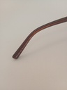 MODO VNF-335/P Eyewear Eyeglasses/Prescription Clear Full-Rim Rectangle Unisex Standard Barrel Hinge Brown Plastic - Image 6