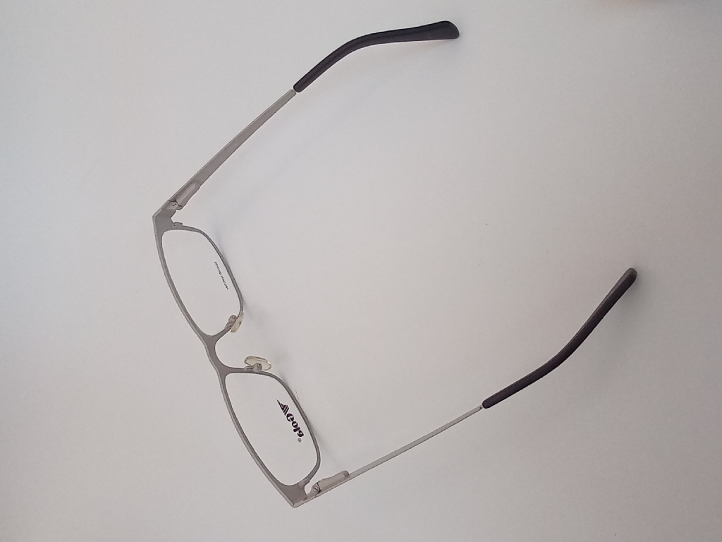 Gola DM/J/GOLA10/M Eyewear Eyeglasses/Prescription Clear Full-Rim Rectangle Men Standard Barrel Hinge Gray Metal - Image 6