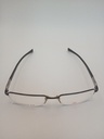 New Balance NB004/M C01 Eyewear Eyeglasses/Prescription Clear Semi-Rimless Rectangle Men Standard Barrel Hinge Black Metal - Image 1