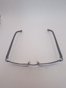 New Balance NB8006/M Eyewear Eyeglasses/Prescription Clear Full-Rim Rectangle Men Standard Barrel Hinge Blue Metal, Plastic - Image 1