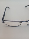 New Balance NB8006/M Eyewear Eyeglasses/Prescription Clear Full-Rim Rectangle Men Standard Barrel Hinge Blue Metal, Plastic - Image 3