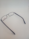 New Balance NB8006/M Eyewear Eyeglasses/Prescription Clear Full-Rim Rectangle Men Standard Barrel Hinge Blue Metal, Plastic - Image 6