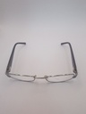 Rochas R09092/M Eyewear Eyeglasses/Prescription Clear Semi-Rimless Rectangle Unisex Standard Barrel Hinge Silver Metal, Plastic - Image 1