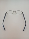 Rochas R09092/M Eyewear Eyeglasses/Prescription Clear Semi-Rimless Rectangle Unisex Standard Barrel Hinge Silver Metal, Plastic - Image 4