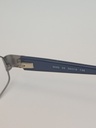 Rochas R09092/M Eyewear Eyeglasses/Prescription Clear Semi-Rimless Rectangle Unisex Standard Barrel Hinge Silver Metal, Plastic - Image 5