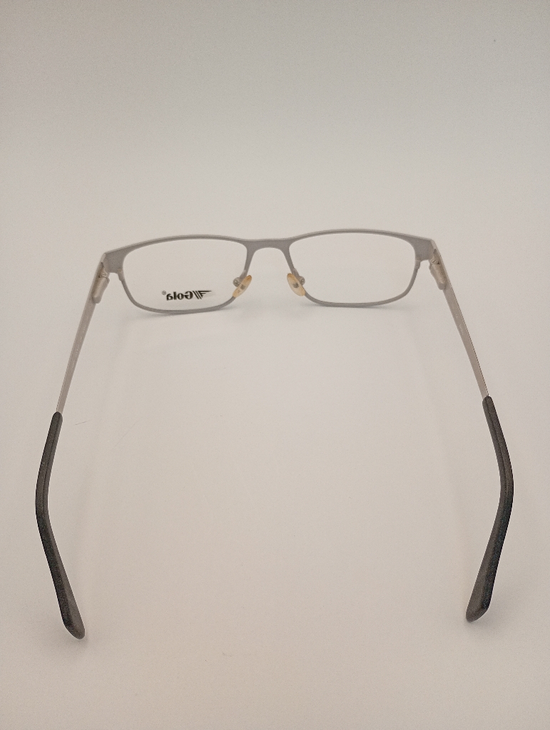 Gola GOLA10/M C08 Eyewear Eyeglasses/Prescription Clear Full-Rim Rectangle Men Standard Barrel Hinge Gray Metal - Image 5
