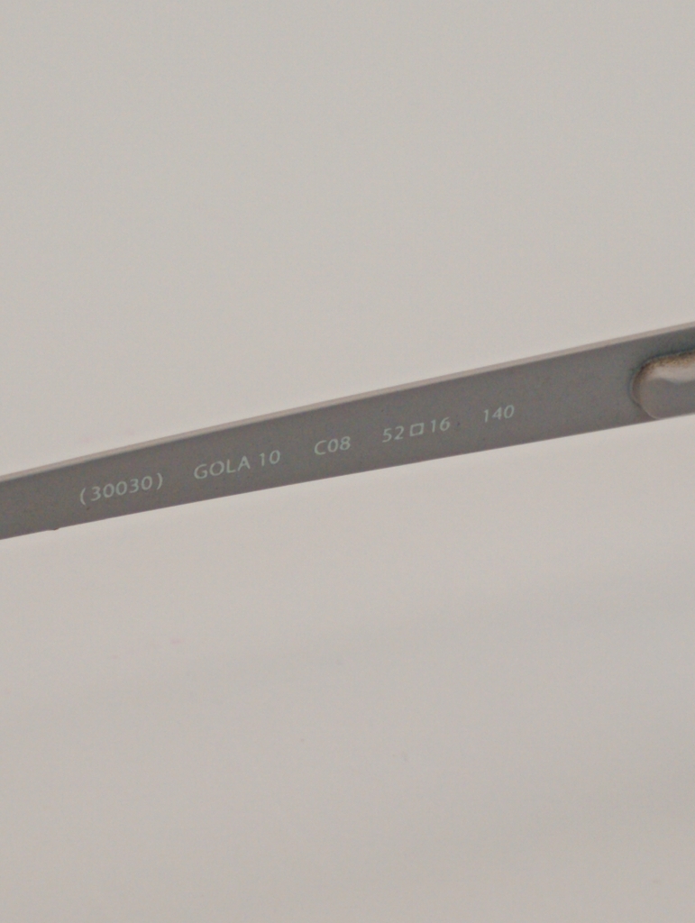 Gola GOLA10/M C08 Eyewear Eyeglasses/Prescription Clear Full-Rim Rectangle Men Standard Barrel Hinge Gray Metal - Image 6