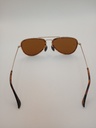 Lux-Lenses SG17SUPB2009BRNGLD Sunglasses Unisex Brown Aviator Brown Plastic, Metal - Image 5