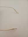 LUX-LENSED LTD 3025PCHGLD Sunglasses Unisex Mirrored Green Aviator Gold Metal - Image 4