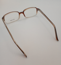 Classique CLASS601/P Eyewear Eyeglasses/Prescription Clear Full-Rim Rectangle Unisex Standard Barrel Hinge Brown Plastic - Image 3