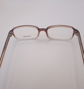 Classique CLASS601/P Eyewear Eyeglasses/Prescription Clear Full-Rim Rectangle Unisex Standard Barrel Hinge Brown Plastic - Image 5