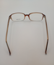 Classique CLASS601/P Eyewear Eyeglasses/Prescription Clear Full-Rim Rectangle Unisex Standard Barrel Hinge Brown Plastic - Image 6