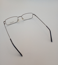 Classique CLASS509/M Eyewear Eyeglasses/Prescription Clear Full-Rim Rectangle Men Standard Barrel Hinge Silver Metal - Image 3
