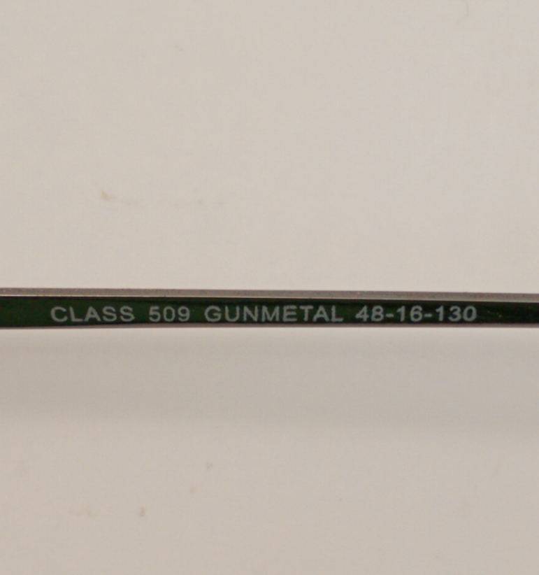Classique CLASS509/M Eyewear Eyeglasses/Prescription Clear Full-Rim Rectangle Men Standard Barrel Hinge Silver Metal - Image 4