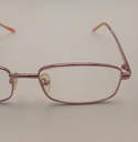 Classique CLASS507/M Eyewear Eyeglasses/Prescription Clear Full-Rim Rectangle Unisex Standard Barrel Hinge Pink Metal - Image 2