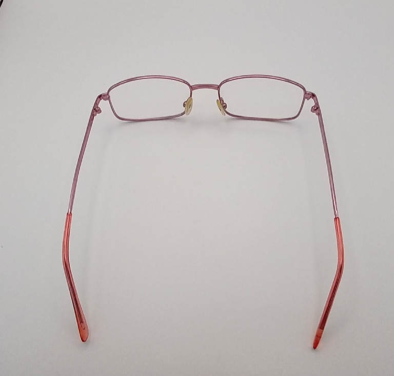 Classique CLASS507/M Eyewear Eyeglasses/Prescription Clear Full-Rim Rectangle Unisex Standard Barrel Hinge Pink Metal - Image 6