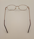 Classique CLASS506 Eyewear Eyeglasses/Prescription Clear Full-Rim Rectangle Unisex Standard Barrel Hinge Brown Metal - Image 5