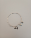 URBAN LEAVES ULUS005VS Bracelet Charm Silver Metal Bangle Vintage Silver Women - Image 1