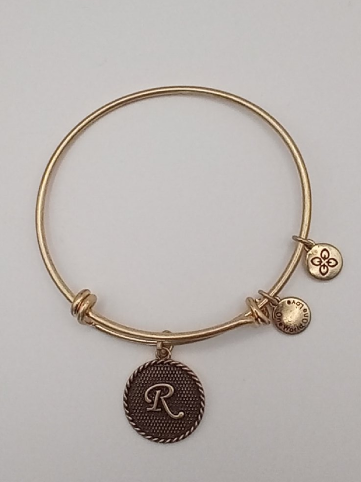 Urban Leaves ULIN018VG Bracelet Charm Gold Metal Bangle Vintage Gold Unisex - Image 1