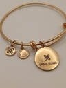 Urban Leaves ULIN018VG Bracelet Charm Gold Metal Bangle Vintage Gold Unisex - Image 6