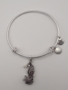 Urban Leaves ULOC002VS Bracelet Bangle Silver Metal Bangle Vintage Silver Unisex - Image 1