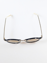 Lux Lenses SG17SUPB1021GLDBLK Sunglasses Unisex Brown Oval Black Plastic, Metal - Image 1