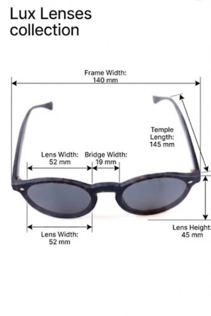 Lux Lenses Sunglasses Oval UV Protection Black Grey Unisex - Image 2