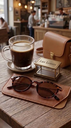 Lux Lenses Sunglasses Oval UV400 Mirrored Brown Unisex - Image 2