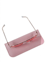 Lux Lenses Sunglasses Cat-eye UV400 Gold Pink Unisex - Image 5