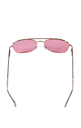 Lux Lenses Sunglasses Cat-eye UV400 Gold Pink Unisex - Image 6