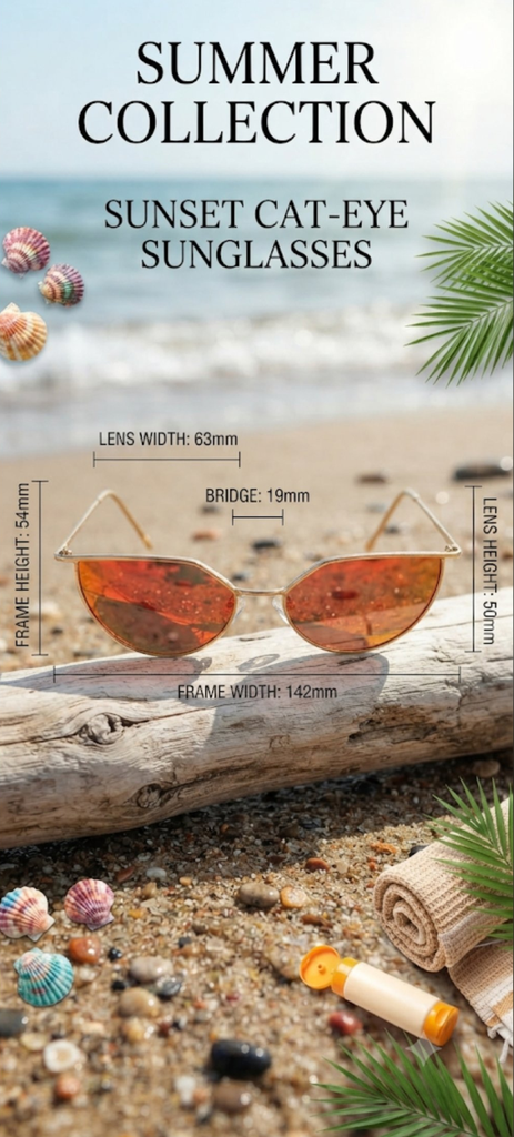 Lux Lenses Sunglasses UV400 Mirrored Gold Red Unisex - Image 3
