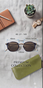 Lux Lenses Sunglasses Oval UV400 Mirrored Black Brown Unisex - Image 2