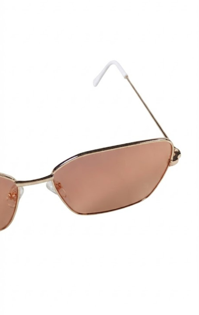 Lux Lenses Sunglasses Cat-eye UV Protection Gold Unisex - Image 5
